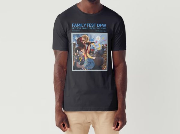 Men's Neo Soul Singer Design T-Shirt
